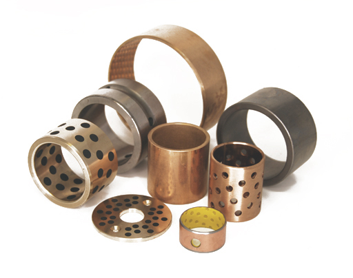 Sintered bearings and sliding bushings
