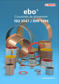 catalogue de coussinets de frottement