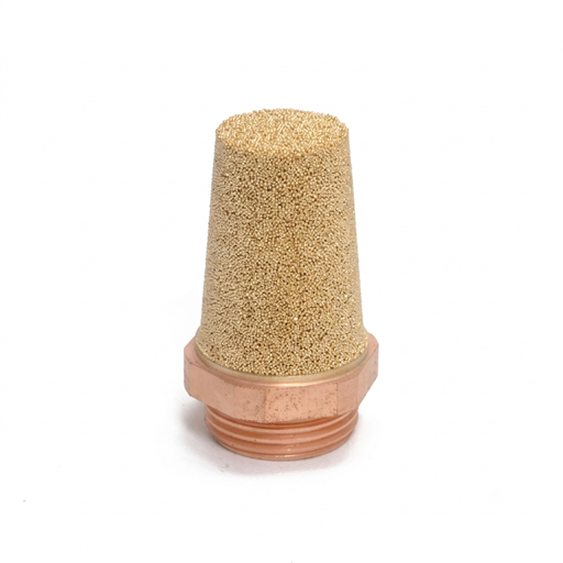 Silenciador Serie SW de bronce sinterizado con tuerca reducida